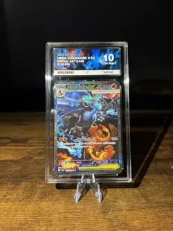 Mega Charizard X ex 110/080 Inferno X Japanese SAR Pokemon Card GEM MINT ACE 10 - Image 1