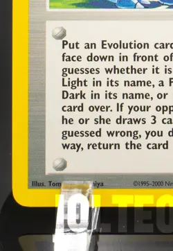 Pokemon TCG Card - Pokemon Personality Test 102/105 Neo Destiny Uncommon Vintage - Image 4