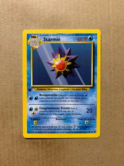 1st Edition SPANISH Starmie 64/102 Base Set - Common Pokemon Card - NM/Mint - Image 1