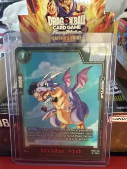 Son Gohan Youth FB08-056 Alternate Art Saiyan's Pride Dragon Ball English Card - Image 3
