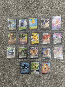 Pokemon TCG MIXED LOT V/VSTAR Cards NM (18 Cards) No Duplicates - Image 1