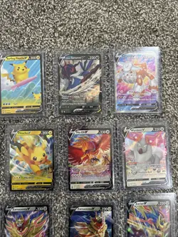 Pokemon TCG MIXED LOT V/VSTAR Cards NM (18 Cards) No Duplicates - Image 3