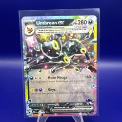 Pokemon TCG Umbreon EX 60/131 Double Rare Holo Card Prismatic Evolutions - Image 1