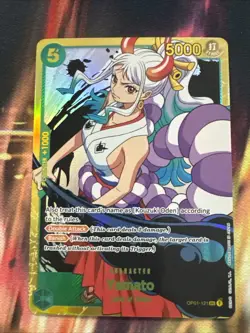 One Piece Card Game Romance Dawn English YAMATO OP01-121 Secret Rare SEC - Image 3