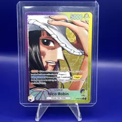 Nico Robin OP09-062 Alt Art Leader TCG One Piece Card Game English - Image 1