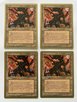 Mishra's Factory x4 | Poulter | Magic: The Gathering Pro Tour 1996 | MTG | - Image 1