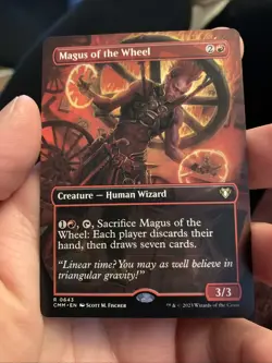 Magic the Gathering - Magus of the Wheel - Borderless - CMM - Image 1