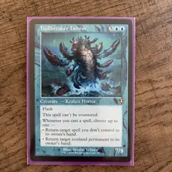 Magic the Gathering MTG - Hullbreaker Horror - Retro Art - Innistrad Remastered - Image 1