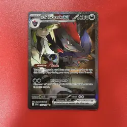 N's Zoroark ex - 185/159 - Pokemon Journey Together Special Illustration Rare NM - Image 1
