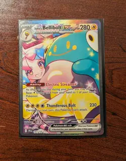 Iono's Bellibolt ex 183/159 SIR Journey Together Pokemon TCG NM/Mint - Image 1