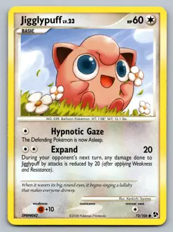 Pokemon TCG Great Encounters Jigglypuff 72/106 - Image 1