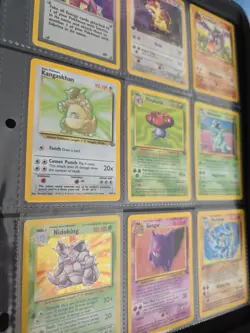 NM Vintage Pokemon Cards Wotc Rare 9 Lot Holos 1st Ed Jungle Rocket Gengar Dark - Image 2