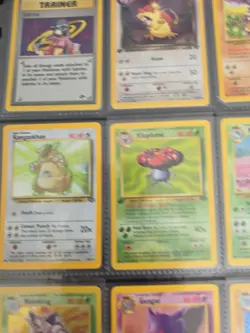NM Vintage Pokemon Cards Wotc Rare 9 Lot Holos 1st Ed Jungle Rocket Gengar Dark - Image 3