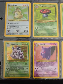 NM Vintage Pokemon Cards Wotc Rare 9 Lot Holos 1st Ed Jungle Rocket Gengar Dark - Image 5