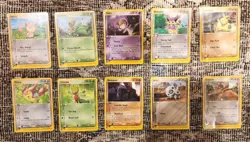 Pokemon EX Ruby & Sapphire Era Lot | 10 Card (2003) - Treecko, Ralts, Skitty, NM - Image 1
