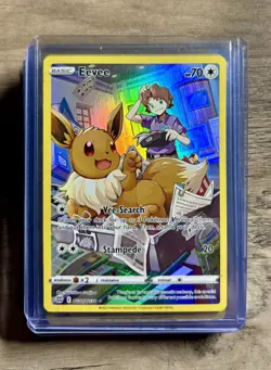 Eevee TG11/TG30 SWSH09: Brilliant Stars Trainer Gallery Ultra Rare Pokemon TCG - Image 1