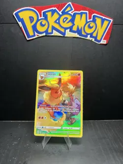 Pokemon TCG Flareon TG01/TG30 Brilliant Stars Trainer Gallery Holo - Image 2