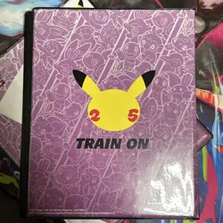 Lot of 2 Dragapult Pokemon Celebrations 25th Anniversary 4 Pocket Mini Binder - Image 2
