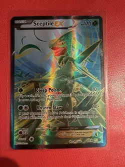 Sceptile EX (84 Full Art) 84/98 XY - Ancient Origins Holo Pokemon - Image 1