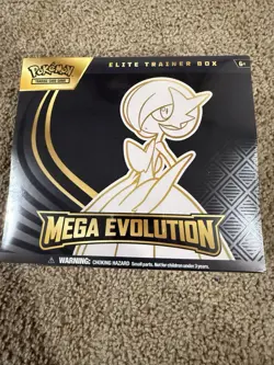 New Factory Sealed Pokemon TCG: Mega Evolution Elite Trainer Box ETB Gardevoir - Image 1