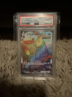2021 Pokemon JPN SWSH FA Umbreon VMAX Eevee Heroes Hyper Rare #94/69 PSA 10 GEM - Image 1
