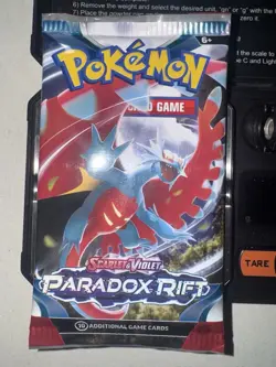 Super Heavy! 22.61g Pokemon PARADOX RIFT Booster Pack Factory Sealed New - Image 3