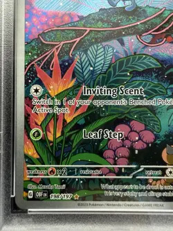 Pokemon Gloom Illustration Rare Holo 198/197 SV03: Obsidian Flames PSA 10 - Image 5