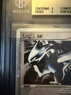 2005 POKEMON EX UNSEEN FORCES #105 LUGIA EX-HOLO BGS 8.5 - Image 2