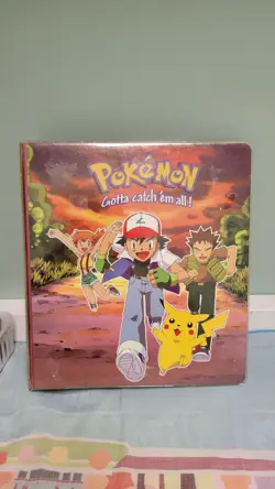 Pokemon 3-ringed Binder Vintage 1999 Plymouth - Image 1