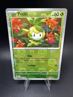Petilil (Master Ball Pattern) 006/086 SV: Black Bolt Pokemon TCG - Image 1