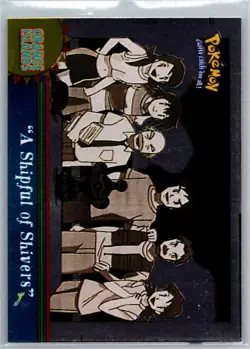 1999 Topps Pokemon TV Animation Edition FOIL # OR12 A SHIPFUL OF SHIVERS - Image 1