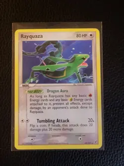 Rayquaza 22/107 LP Non Holo Rare EX Deoxys 2005 Pokemon TCG - Image 1