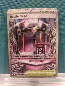 Pokemon TCG Battle Cage 116/094 Phantasmal Flames Full Art Ultra Rare NM - Image 1