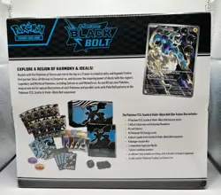 Pokemon TCG Black Bolt ETB Elite Trainer Box - BRAND NEW FACTORY SEALED - Image 4