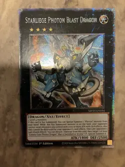 Yugioh! TCG - Starliege Photon Blast Dragon - Starlight Rare - MP25-EN034 - Image 1