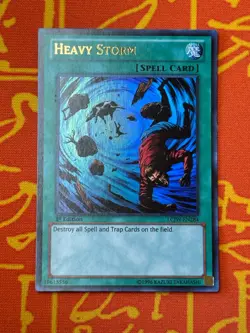 YUGIOH HEAVY STORM ULTRA RARE 1ST EDITION NM LCJW-EN284 - Image 1