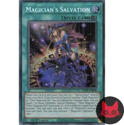 Yugioh Magician's Salvation RA01-EN068 Secret Rare 1st Edition NM - Image 1