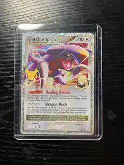 Pokemon Garchomp TCG Classic Collection Holo Card 145/147 LV.X Celebrations - Image 1