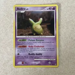 Pokemon Budew Yuka Morii Card LP - Image 1