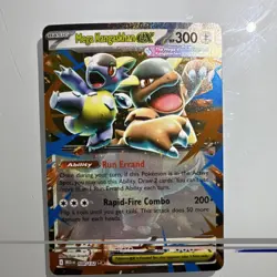 Pokemon Mega Kangaskhan EX Holo XY-Flashfire Mega Evolution Card #104/132 - Image 1