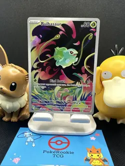 Bulbasaur - 133/132 - Illustration Rare - Mega Evolutions - Pokemon Card - NM/M - Image 1