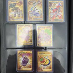 Pokemon: Gold Rare - Lot of 7 Cards- Mixed Sets- NM/M - Image 1
