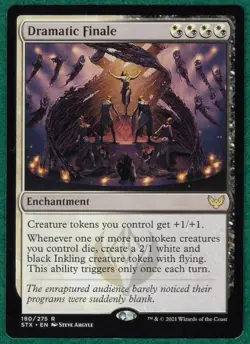 Dramatic Finale - Strixhaven: School Of Mages STX #180 - Magic MTG Card - Image 1