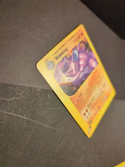 Pokemon TCG Nidoking 24/147 Aquapolis E-Series Rare Non-Holo Card HP Creased - Image 3