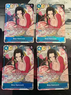Boa Hancock (Illustration Box Vol.1) ST17-004 One Piece Promotion Cards Foil X4 - Image 1