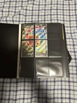 Pokemon cards in pokemon binder. - Image 5