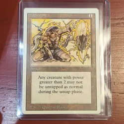 Magic: The Gathering Meekstone Revised Edition Rare Artifact Card Quinton Hoover - Image 1