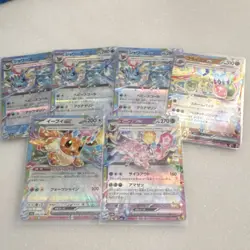 Pokemon TCG Vaporeon Eevee Espeon Flygon EX Holo Cards Japanese Lot 6 - Image 1