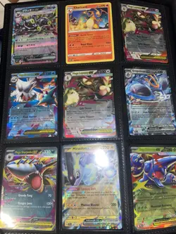 Full Art And Holos Hits Pokemon Binder collection lot 180 Cards Some Vintage Inc - Image 2
