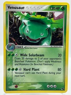Venusaur 6/17 Pop Series 2 Holo Rare Promo 2005 Vintage Pokemon TCG Card - Image 1